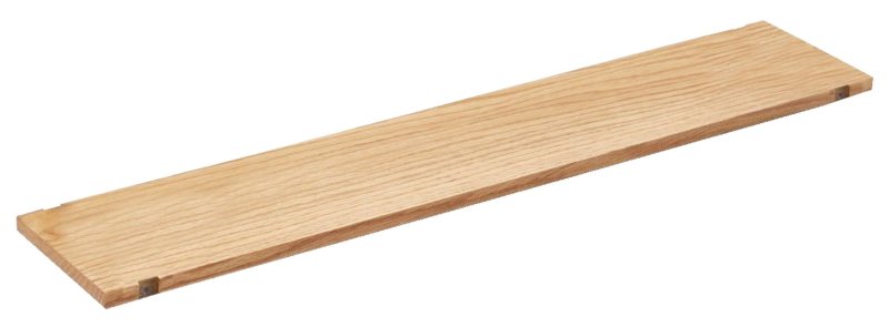 Buffet-Präsentation "OAK" Holzplatte 12x45x1,5cm Eiche (1)