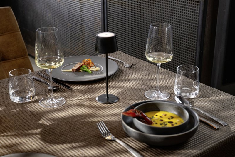 Steinzeugserie "Urban Calm" grau Pastateller (4)