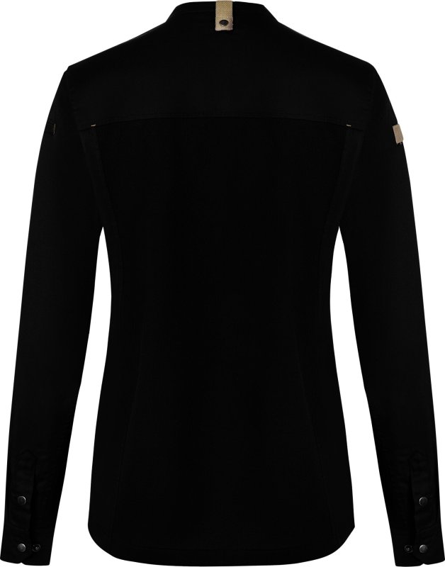 Kochjacke Damen "Green-Generation", schwarz Größe 36 (2)