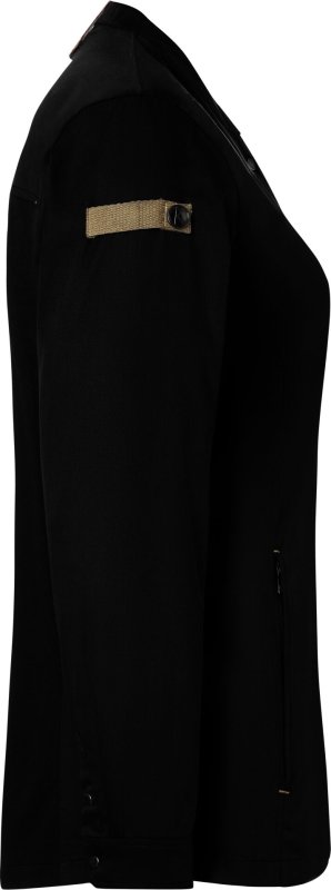 Kochjacke Damen "Green-Generation", schwarz Größe 36 (4)