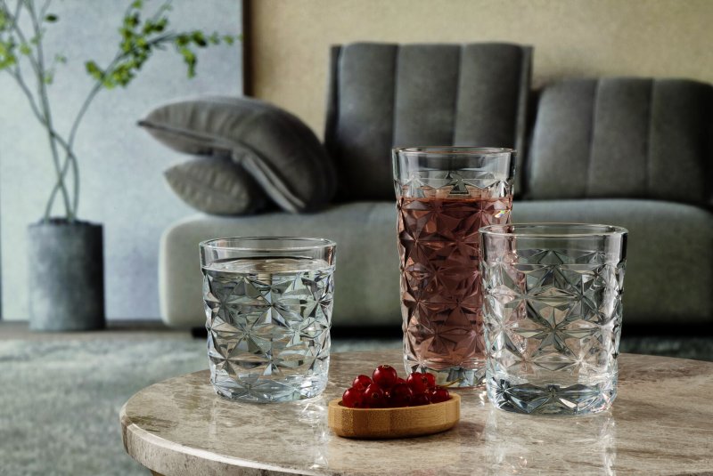 Glasserie "Estrella" Teller Ø19,5cm (3)