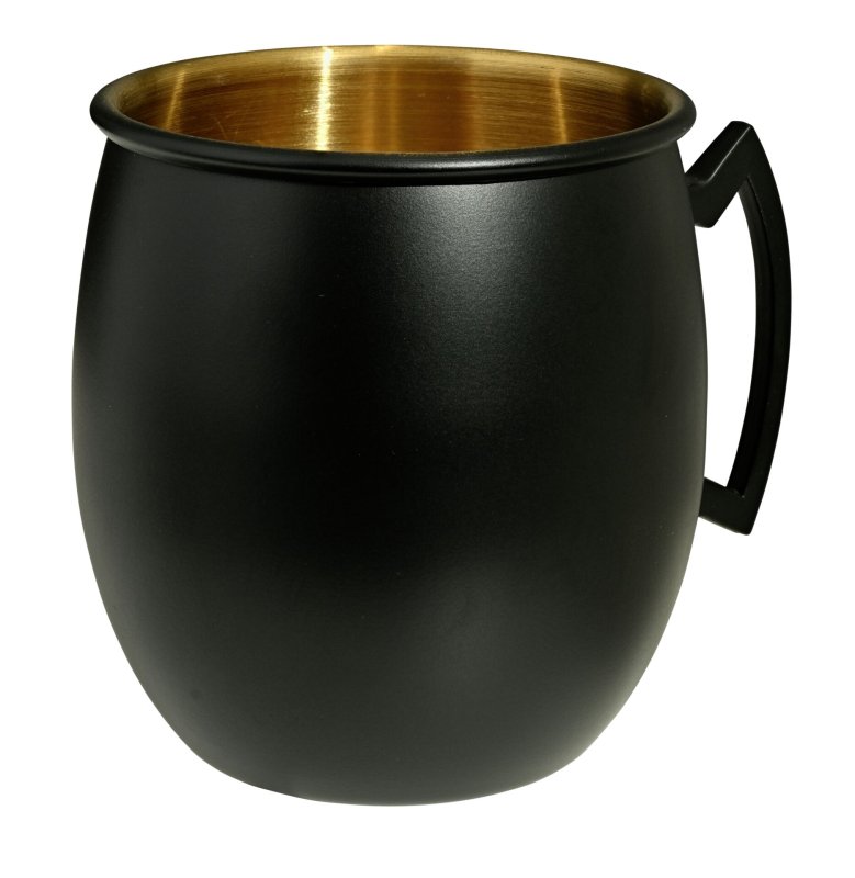 Rooftop schwarz-gold Becher "Moscow Mule" (1)