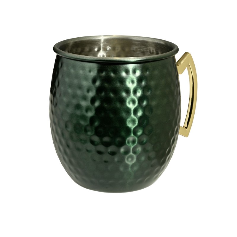 Rooftop grün Hammerschlag Becher "Moscow Mule" (1)